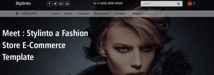 Meet : Stylinto a Fashion Store E-Commerce Template