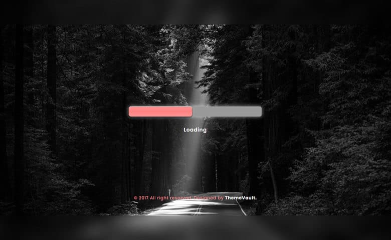 Free Sunlight Progress Bar Responsive Template