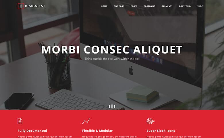 T-Designfest  HTML5 Multipurpose Responsive Template