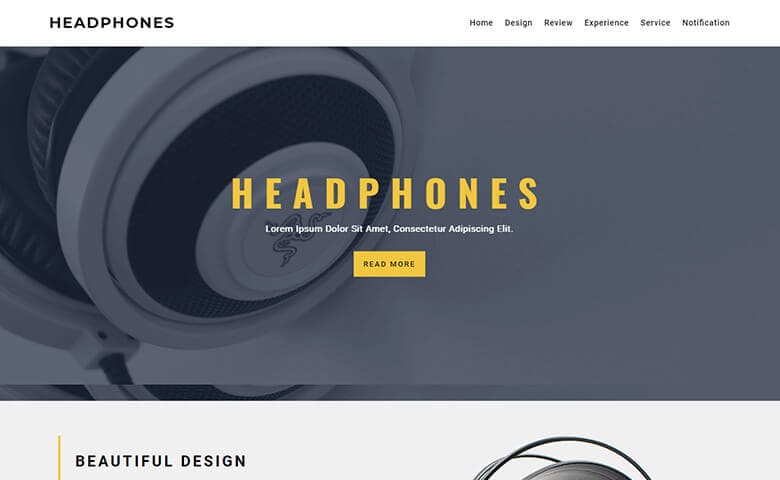Freckle  Free HTML5 One Page Website Template