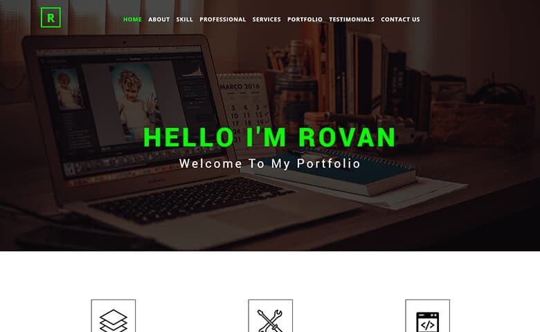 Rovan- Multipurpose Portfolio HTML5 Template