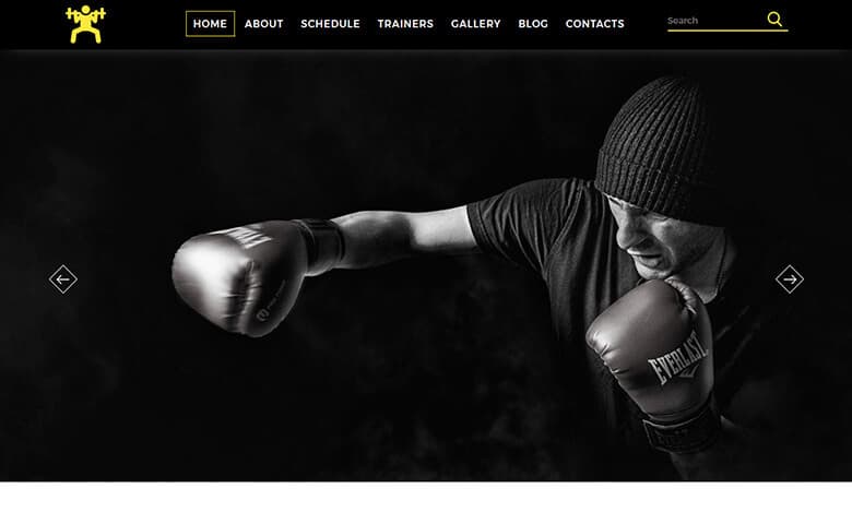 Gym-Fitcare - Health and Fitness Website Templates