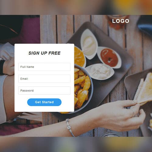 Versatile Sign Up Form