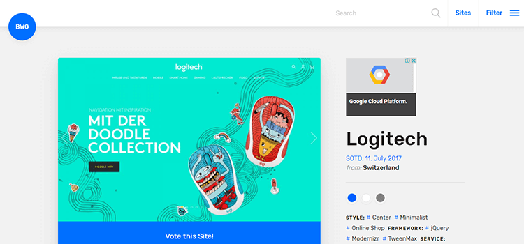 Best Website Gallery