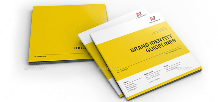Branding identity guideline template