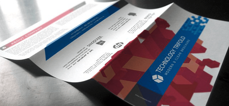 Flat design template