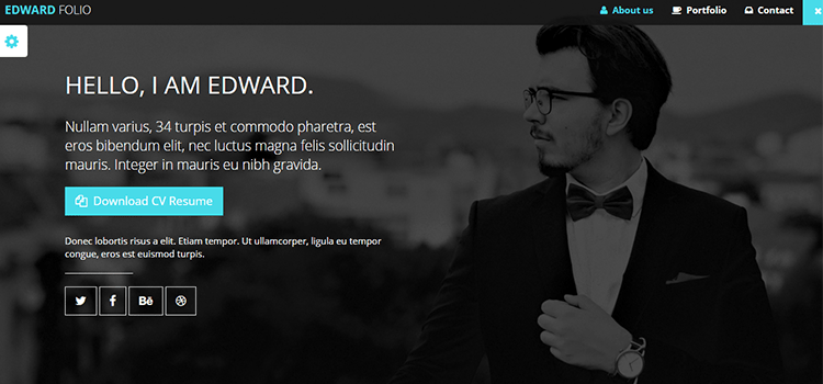 Business Portfolio Bootstrap Template