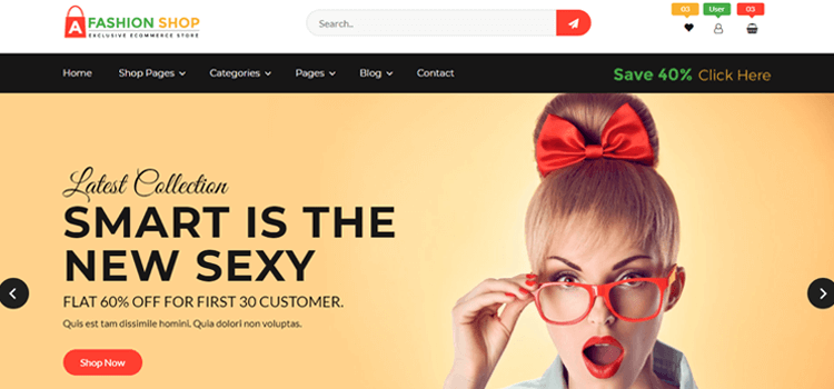 Fashion Shop Fashion Template