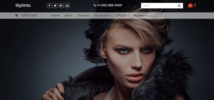 Stylinto Fashion Template